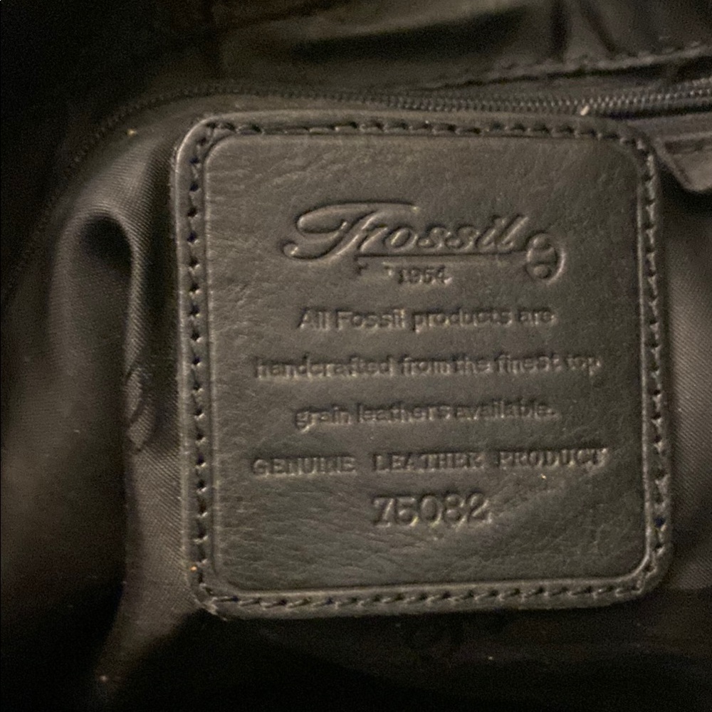 Fossil Elegant Black Leather Handbag - Picture 11 of 15